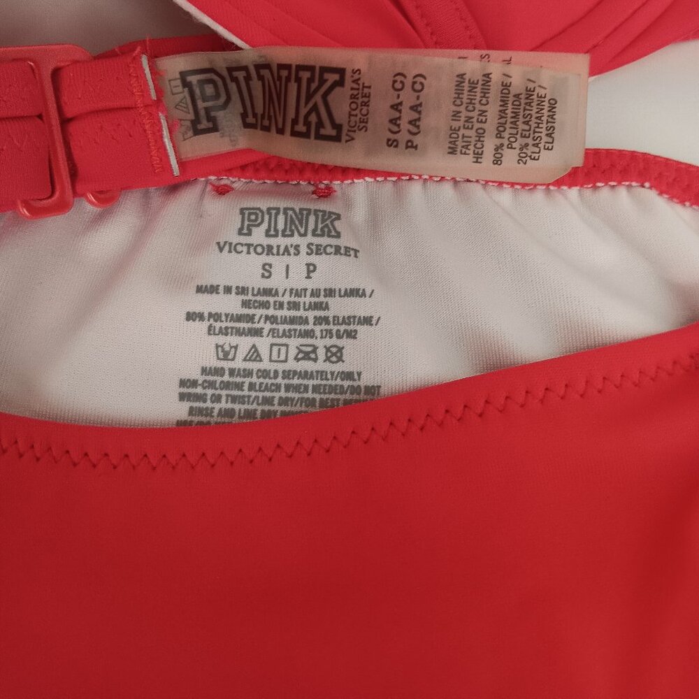 S O L D . PINK VICTORIA SECRET/NINETY NINE/ BIKINI'S - Picture 4 of 10